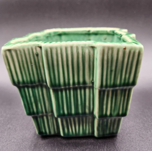 Vintage MCM Bamboo pattern vase - Picture 7 of 8